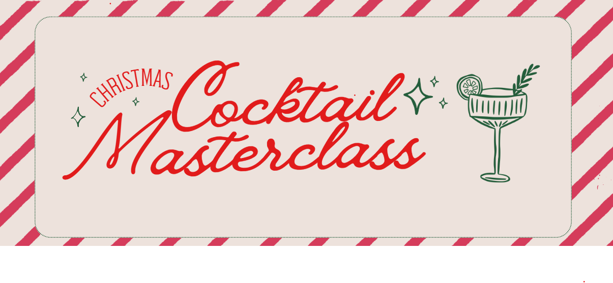 Christmas Cocktail Masterclass at Mangia Mangia