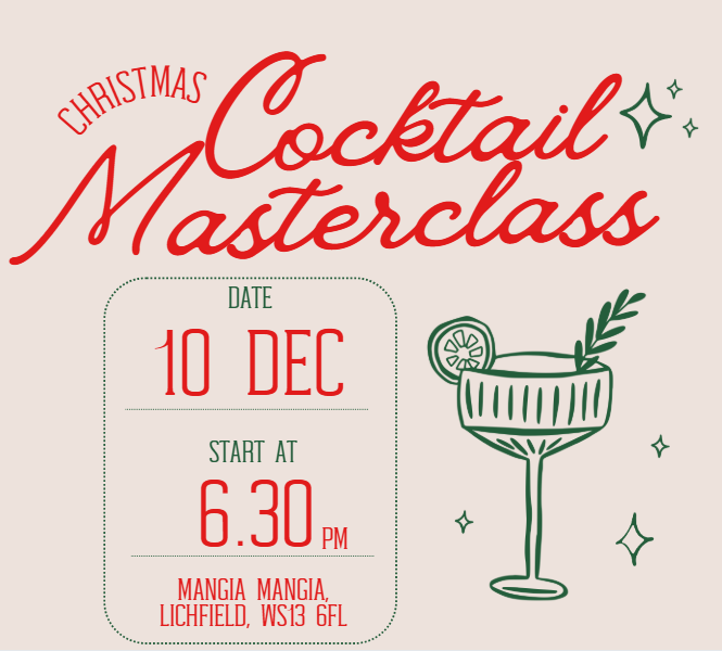 Christmas Cocktail Masterclass at Mangia Mangia