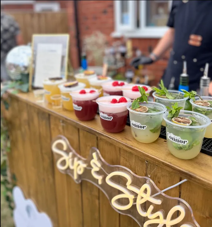 Private party cocktail drinks cheers