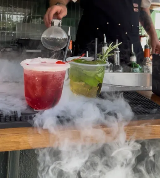Corporate event cocktail bar